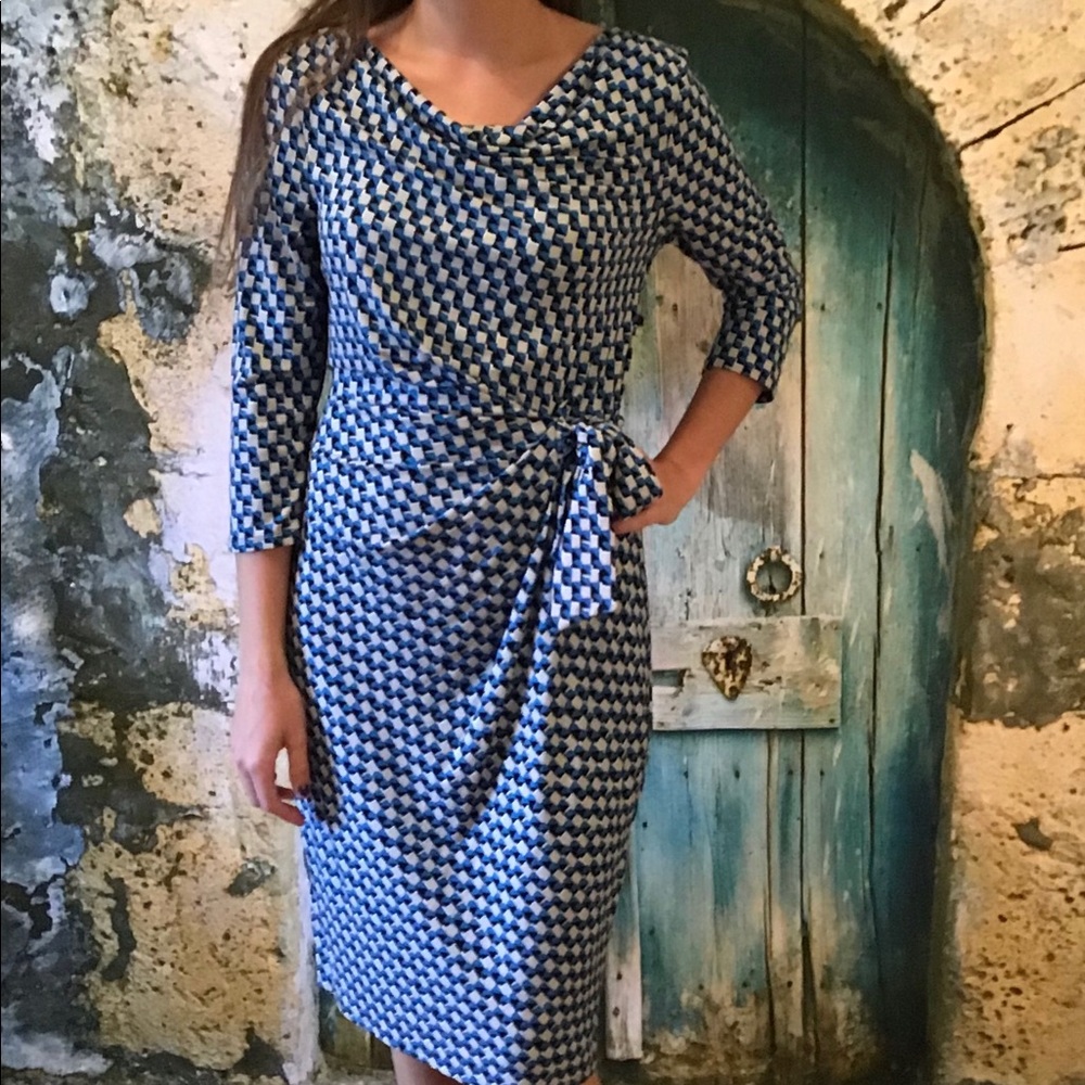 Ann Taylor Faux Wrap Around Dress S NWT